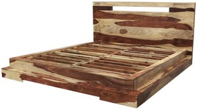 furniture-nabytek.cz - Posteľ 180x200 masív z dreva palisander