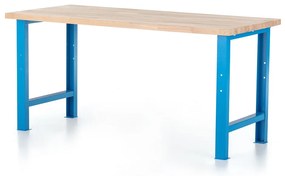 Dielenský stôl Basic 170 x 80 cm, modrá