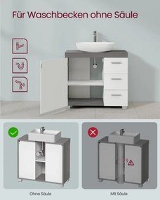 Skrinka pod umývadlo BBK513GU01