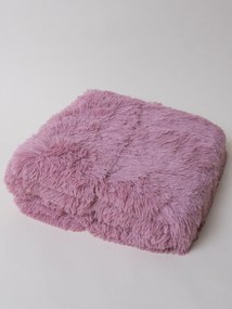 Chlpatá deka 200 × 220 cm – Agnello púdrová