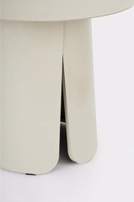 Hliníkový okrúhly záhradný stolík ø 45 cm Bryan – Bizzotto