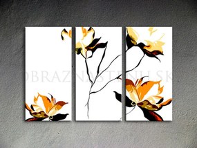 Ručne maľovaný POP Art obraz FLOWER | rôzne rozmery