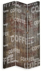 Gario Paraván Káva Rozmery: 110 x 170 cm, Prevedenie: Otočný paraván 360°