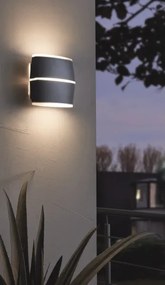 Eglo 96007 - LED Vonkajšie nástenné svietidlo PERAFITA 2xLED/6W