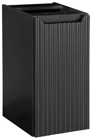 Závěsná koupelnová skříňka Nova Black D2 81-30-1D černý