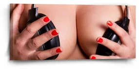 Sablio Obraz Prsia - 110x50 cm