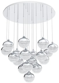 Eglo 39528 - LED Stmievateľný luster na lanku MIOGLIA 18xLED/3,1W/230V
