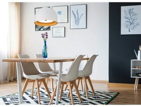 Klausen 113005 - Luster na lanku GRAVITY 3xE27/7W/230V biela