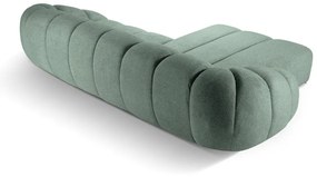 Svetlozelená rohová pohovka (ľavý roh) Diana – Micadoni