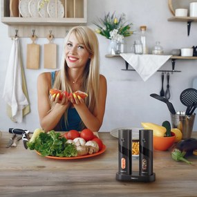 WEBBER Elektrický mlynček na soľ a korenie - dobíjateľný, USB