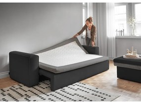 Tmavosivá rozkladacia pohovka 237 cm Wilson – Miuform