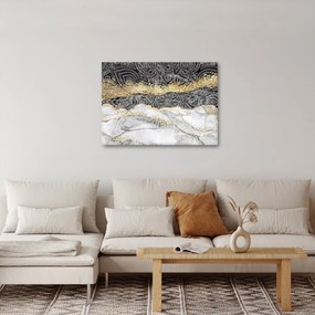Obraz - Mandala v mramore (70x50 cm)