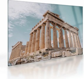 Sklenený obraz - Antický akropolis (70x50 cm)