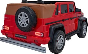 Elektrické autíčko Mercedes Benz MAYBACH G650 STRONG červené