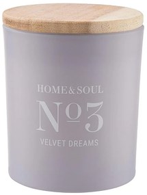 HOME & SOUL Vonná sviečka so sójovým voskom No. 3 Velvet Dream