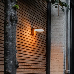 Moderná vonkajšia nástenná lampa hrdzavohnedá vrátane LED IP54 - Esmee