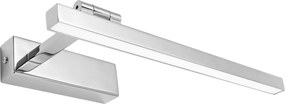 Toolight Toolight, LED nástenné svietidlo, 40cm, 8W, 4000K, 1500lm, SWE028-1W, chrómová, OSW-20127