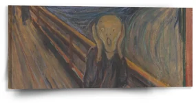 Sablio Obraz Výkrik - Edvard Munch - 110x50 cm