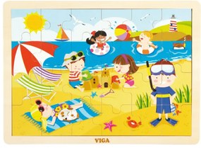 Puzzle štyri ročné obdobia Viga 51270 leto