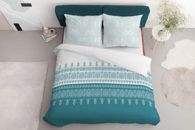 Bavlnená posteľná bielizeň s krásnym tyrksovým vzorom