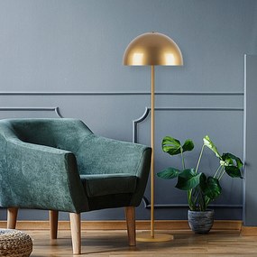 Stojací lampa Mixed zlatá