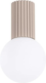 Modré stropné svietidlo so skleneným tienidlom ø 12 cm Orbital – Sollux