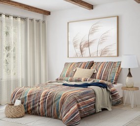 DEKORAČNÁ OBLIEČKA NA VANKÚŠ BOHO 7 45X45 CM BÉŽOVÁ