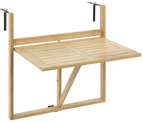 Bambusový záhradný stolík 44x64 cm Waikiki – Wenko