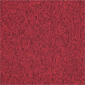 Balta, Kobercový štvorec Sonar 4420 červený 50 x 50 cm, chodba / predsieň