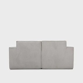 Dvojmiestna pohovka LYKKE sivá 746819