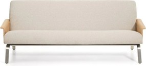 Béžová ženilková pohovka 205 cm Amsen – Kave Home