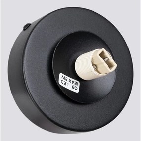 Čierno-biele nástenné svietidlo Blaze – Sollux