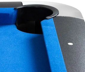 GamesPlanet® biliardový stôl PREMIUM, modrý, 8 ft