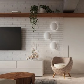 Sollux SL.0934 - Nástenné svietidlo SENSES 2xG9/40W/230V biela