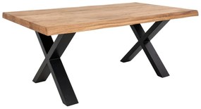 Konferenčný stolík s doskou z masívneho dubu House Nordic Toulon, 120 x 70 cm