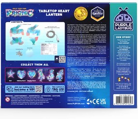 PRISMIC™ 3D Puzzle LED lampa - Stojace srdce (APU-R-PM-1627)