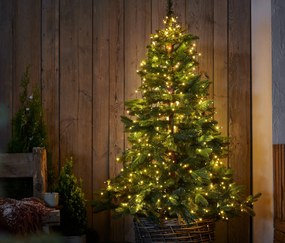 LED osvetlenie na vianočný stromček