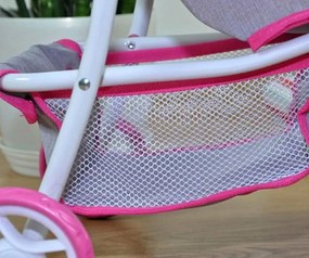 MILLY MALLY Detský športový kočík pre bábiky Milly Mally Kate Prestige Pink