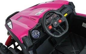 Ramiz Elektrická bugina TURBO 23 pre deti ružová