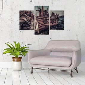 Obraz - Vikingský bojovník (90x60 cm)