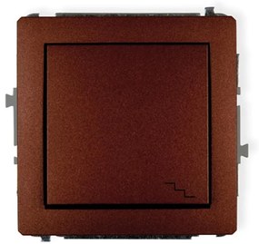 Vypínač schodisko hnedý D DWP-3