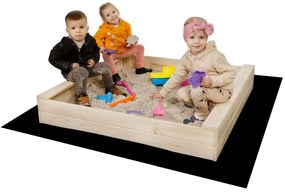 SandTropic Pieskovisko drevené 120x120