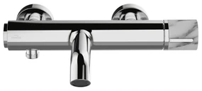 Invena Stone Plus, termostatická vaňová batéria, chrómová, INV-BW-P3-001-V