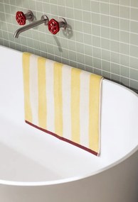 Žltá textilná kúpeľňová predložka 50x80 cm Gobo – noo.ma