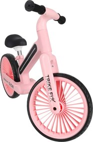 KIK Trike Fix Glow LED detské odrážadlo, ružové, 12″