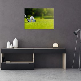 Sklenený obraz - Golf (70x50 cm)