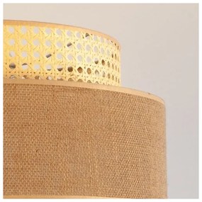 Luster na lanku BOHO 1xE27/60W/230V pr. 40 cm ratan