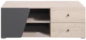 TV stolík Delta 120 dl8 dub/antracit