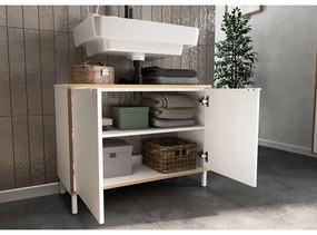 Biela kúpeľňová zostava Topeka – Germania