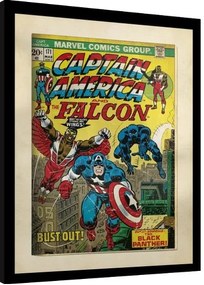 Rámovaný Obraz - Marvel Comics - Captain America